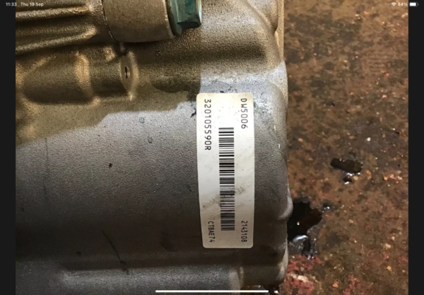 GEARBOX NISSAN JUKE MK2 F16 DIG-T N-CONNECTA 999 PETROL SEMI AUTO - Image 6