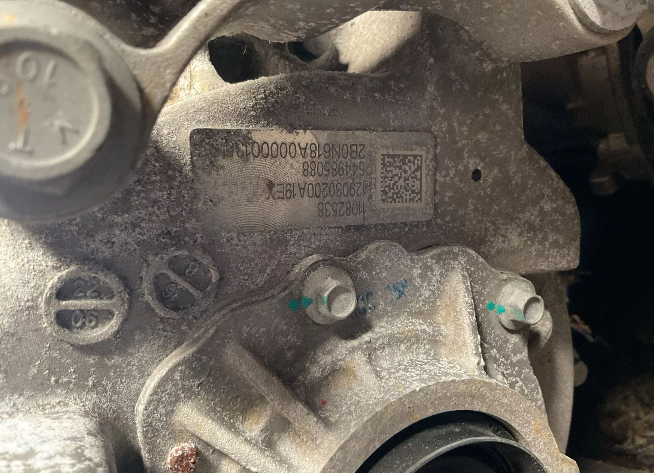 2022 MG ZS EV ELECTRIC TRACTION MOTOR ENGINE FRONT 11082538 51.1Kwh - Image 8