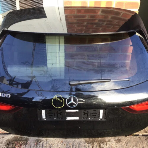 MERCEDES GLA W247 REAR BOOTLID TAILGATE BLACK 2020-2022
