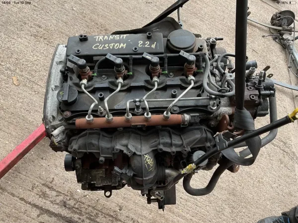 ENGINE FORD TRANSIT CUSTOM 2.2 TDCI EURO 5 CVFF 138K