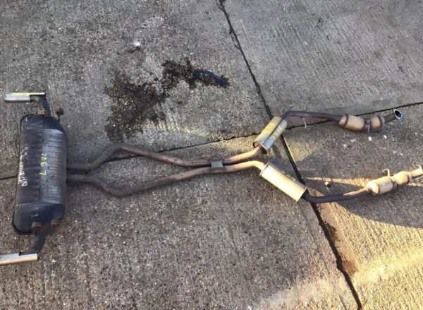 2012 RANGE ROVER VOGUE L322 5.0 PETROL SUPERCHARGED COMPLETE EXHAUST SYSTEM