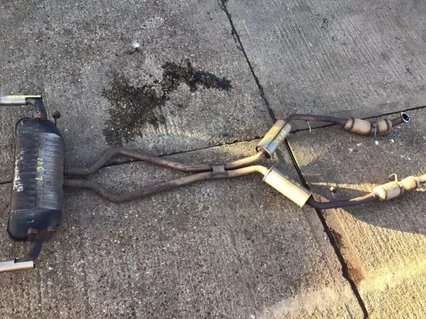 2012 RANGE ROVER VOGUE L322 5.0 БЕНЗИНОВЫЙ СУПЕРЧАРЖЕР ПОЛНАЯ ВЫХЛОПНАЯ СИСТЕМА