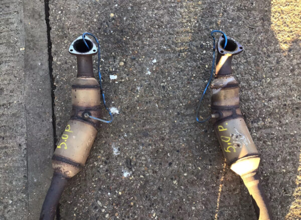 2012 RANGE ROVER VOGUE L322 5.0 PETROL SUPERCHARGED COMPLETE EXHAUST SYSTEM - Image 6