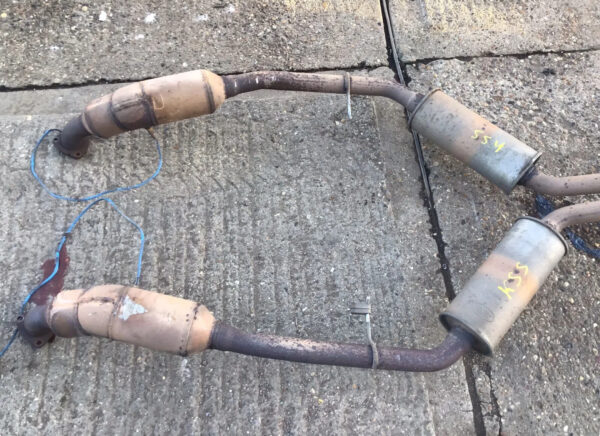 2012 RANGE ROVER VOGUE L322 5.0 PETROL SUPERCHARGED COMPLETE EXHAUST SYSTEM - Image 7