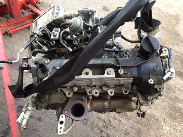 2016 TOYOTA YARIS MK3 1.4 D4D ДИЗЕЛЬ TMI P12 ДВИГАТЕЛЬ БЕЗ КОРПУСА 59K