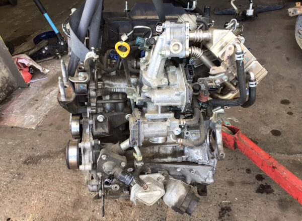 2016 TOYOTA YARIS MK3 1.4 D4D DIESEL TMI P12 ENGINE BARE 59K - Image 5