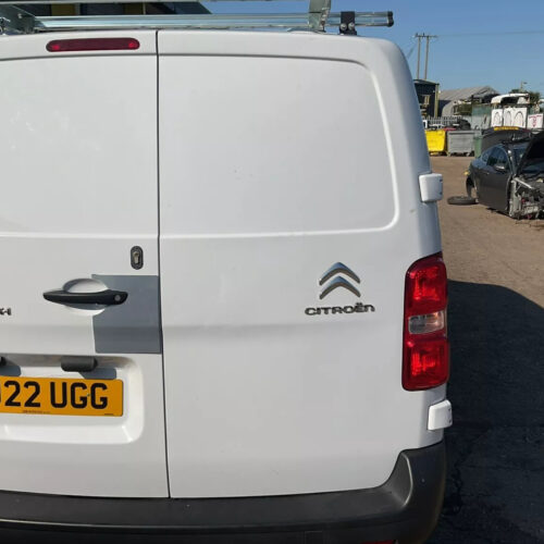 PEUGEOT EXPERT / DISPATCH / VIVARO DRIVER SIDE REAR DOOR IN WHITE 2016 – 2023