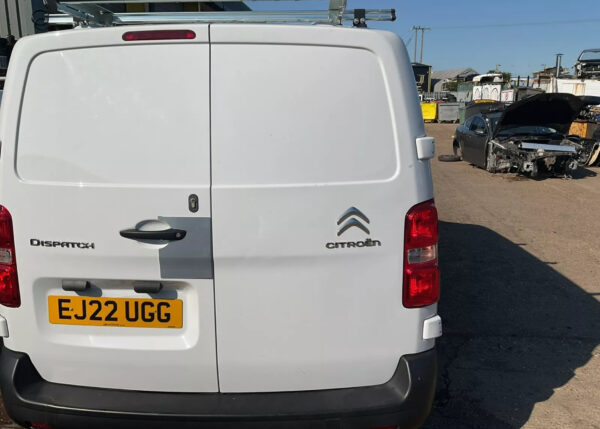PEUGEOT EXPERT / DISPATCH / VIVARO DRIVER SIDE REAR DOOR IN WHITE 2016 - 2023