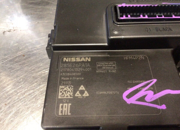 2021 NISSAN JUKE F16 1.0 PETROL AUTOMATIC ENGINE ECU KIT 237106PB10 - Image 10
