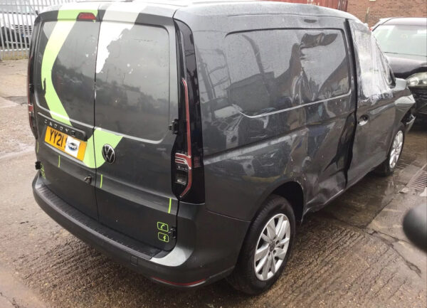 VW VOLKSWAGEN CADDY DRIVER SIDE RIGHT REAR DOOR MK5 GREY 2021-On - Image 4