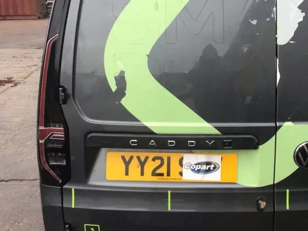 VW VOLKSWAGEN CADDY PASSENGER LEFT SIDE REAR DOOR MK5 GREY 2021-On