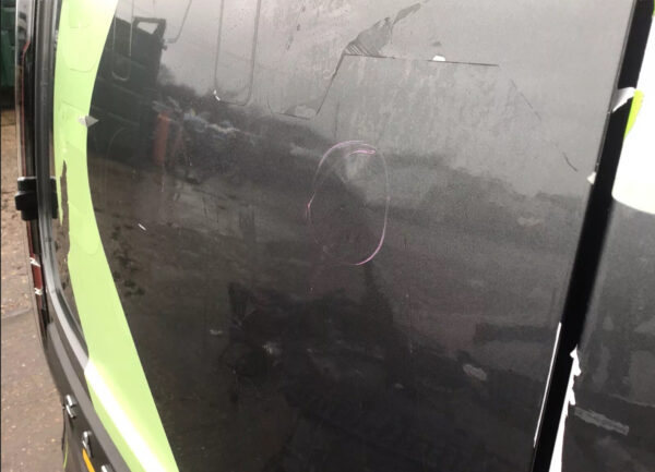 VW VOLKSWAGEN CADDY PASSENGER LEFT SIDE REAR DOOR MK5 GREY 2021-On - Image 4