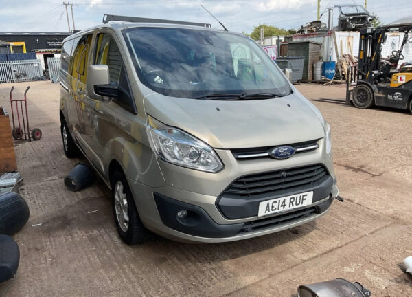 FORD TRANSIT CUSTOM DRIVER SIDE SLIDING DOOR WITH GLASS SILVER 2012-2018 - Image 5