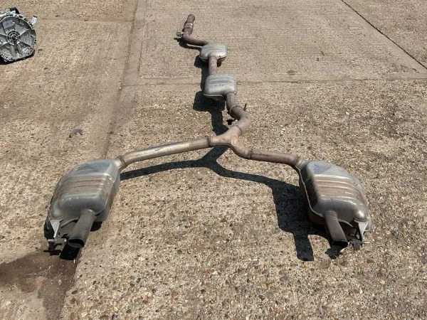 MERCEDES C CLASS W205 2016 C350E 2.0 HYBRID EXHAUST SYSTEM COMPLETE A2054911200