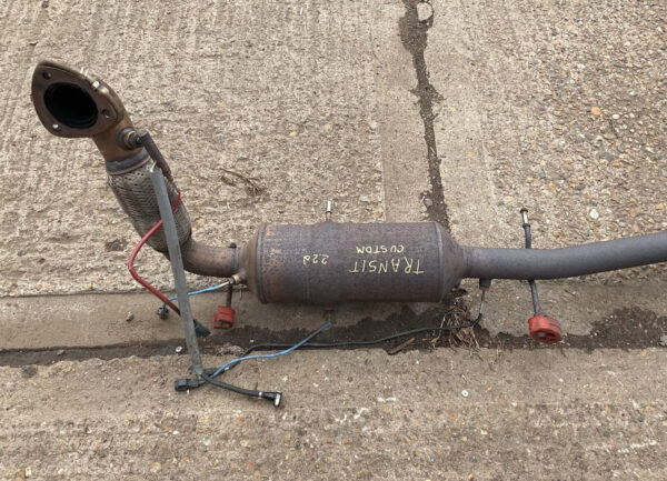 2014 Ford Transit Custom 2.2 Diesel Exhaust With Particulate Filter DPF MK8 - Image 3