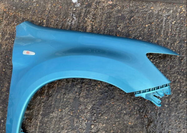MITSUBISHI ASX 3 2013 FRONT RIGHT DRIVER SIDE WING PANEL FENDER IN BLUE D17 - Image 2