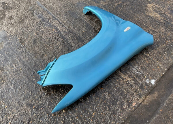 MITSUBISHI ASX 3 2013 FRONT RIGHT DRIVER SIDE WING PANEL FENDER IN BLUE D17 - Image 3