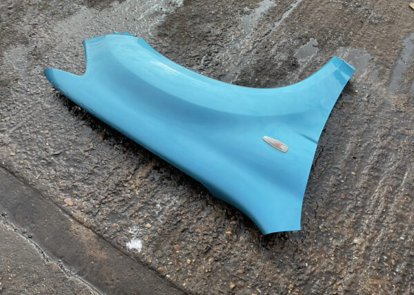 MITSUBISHI ASX 3 2013 FRONT RIGHT DRIVER SIDE WING PANEL FENDER IN BLUE D17 - Image 4
