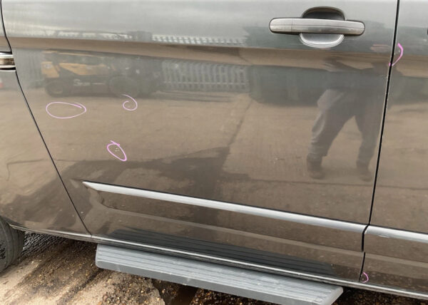 2016 FORD TRANSIT CUSTOM MK8 TOURNEO SLIDING DOOR DRIVER SIDE RIGHT GREY - Image 3