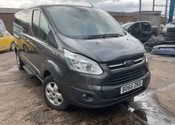 2016 FORD TRANSIT CUSTOM MK8 TOURNEO SLIDING DOOR DRIVER SIDE RIGHT GREY - Image 4
