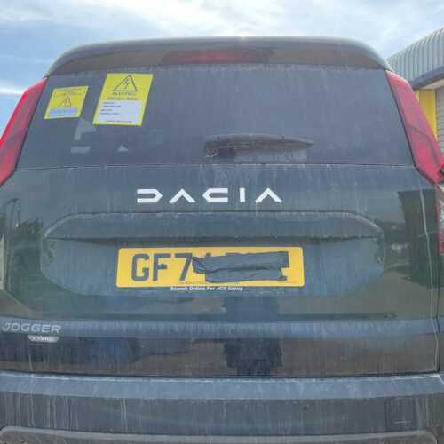 2024 DACIA JOGGER TAILGATE IN BLACK