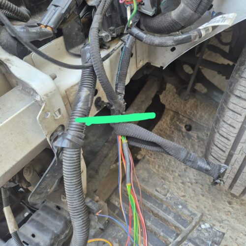 2019-2024 PEUGEOT PARTNER PASSENGER SIDE HEADLIGHT WIRING LOOM WITH PLUG