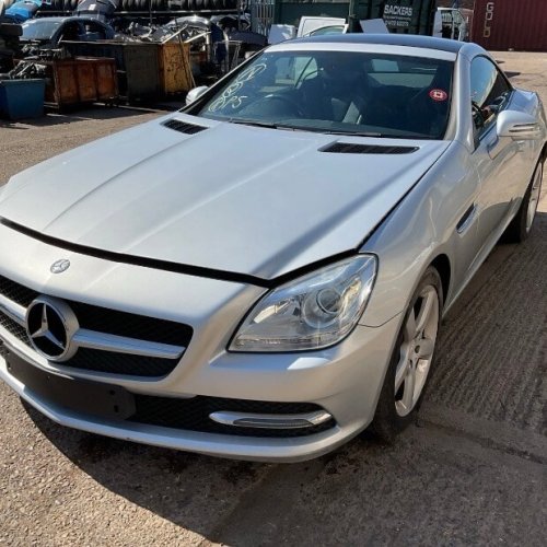 2012 MERCEDES SLK R172 FRONT SLAM PANEL CUT
