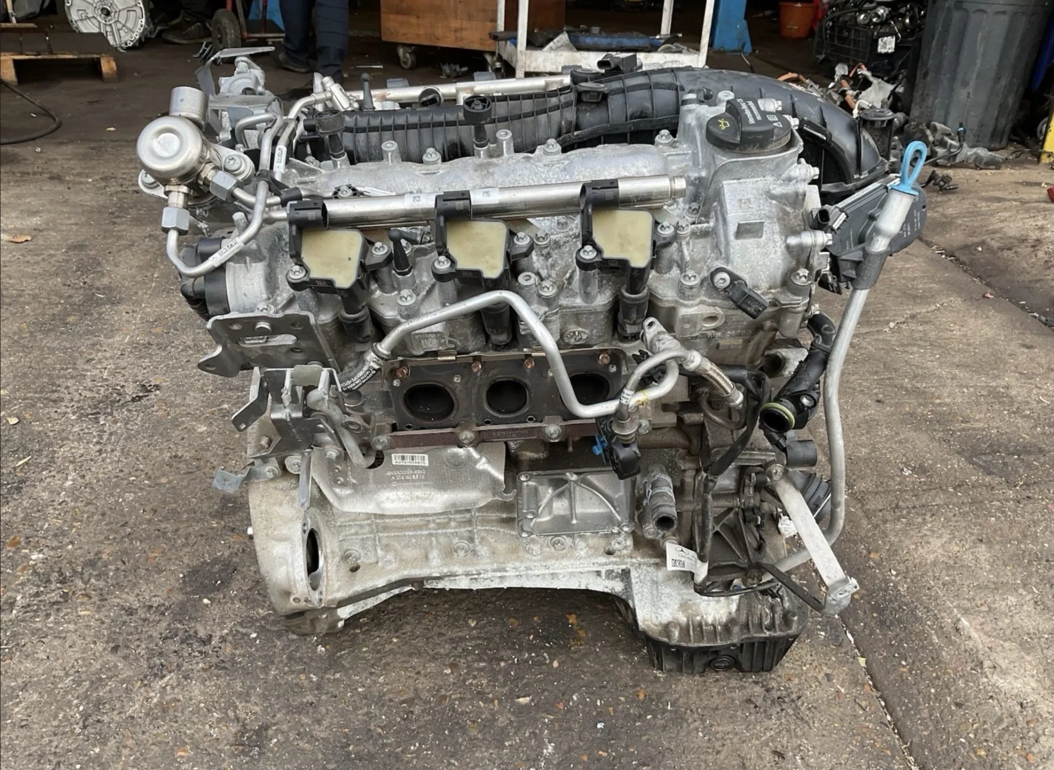 MERCEDES S-CLASS S500E L W222 2013-2020 3.0 БЕНЗИНОВЫЙ V6 ДВИГАТЕЛЬ M276.824 — изображение 2