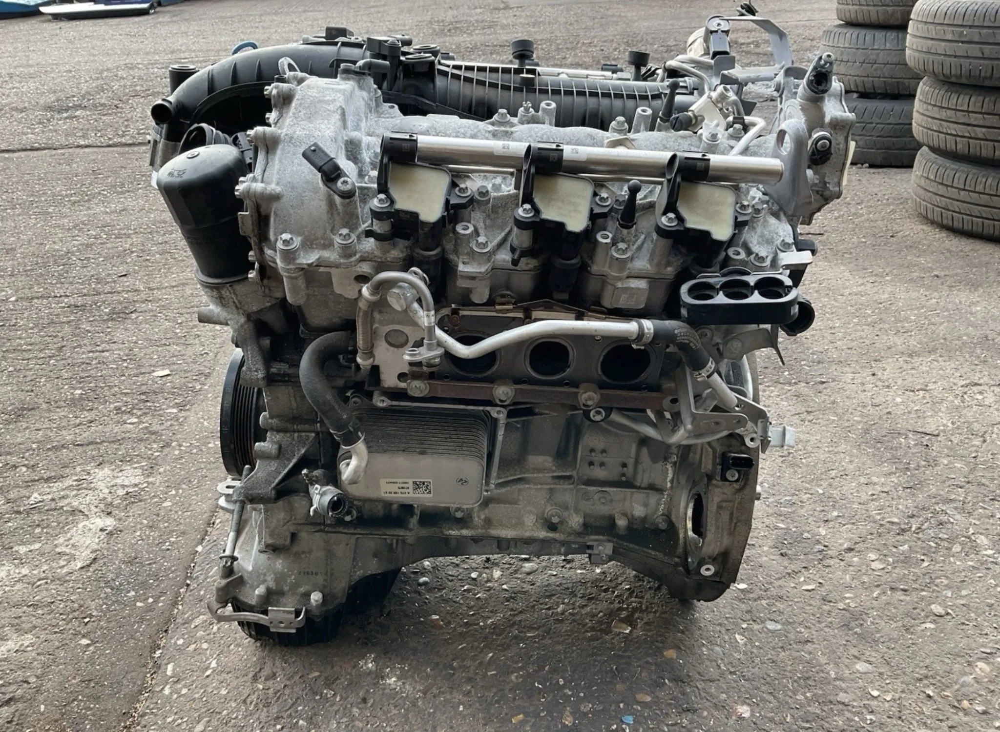 MERCEDES S-CLASS S500E L W222 2013-2020 3.0 БЕНЗИНОВЫЙ V6 ДВИГАТЕЛЬ M276.824 — изображение 4