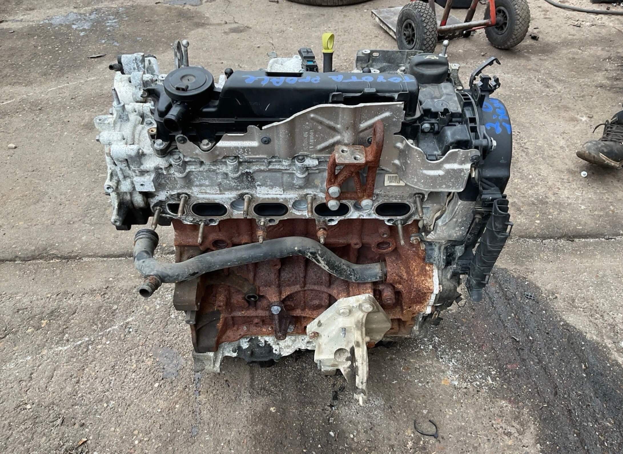 2019 TOYOTA PROACE 2.0 HDI ENGINE 4WZ-FTV AHJ DW10FE CODE EURO 6 + WARRANTY - Image 4