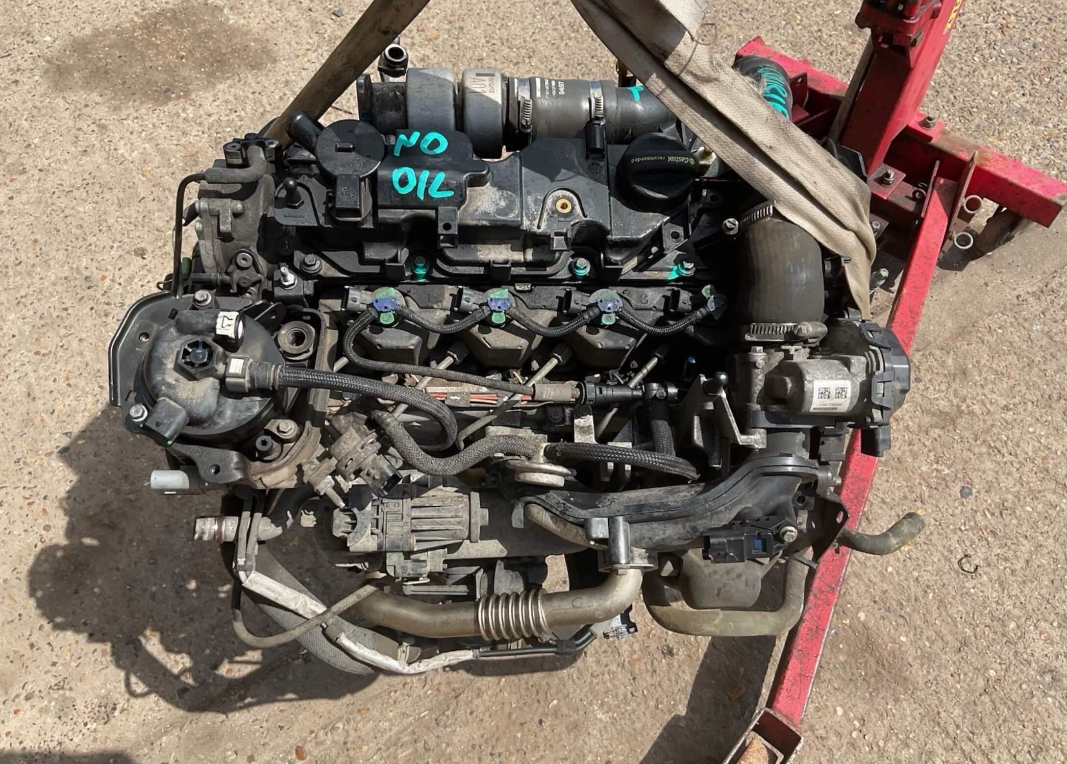 2018 FORD TRANSIT COURIER 1.5 TDCi XVCC DIESEL ENGINE WITH INJECTORS