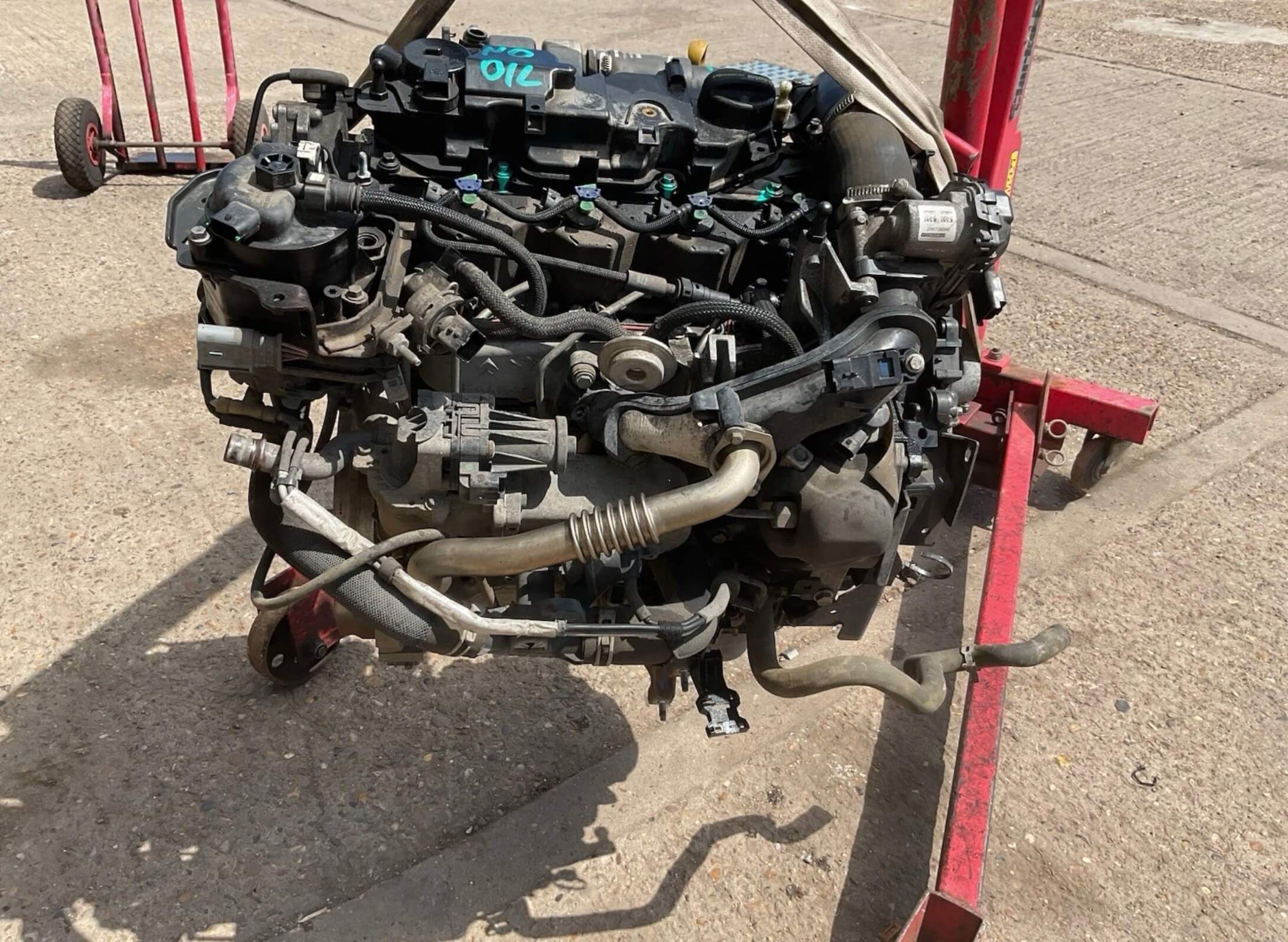 2018 FORD TRANSIT COURIER 1.5 TDCi XVCC DIESEL ENGINE WITH INJECTORS - Image 2