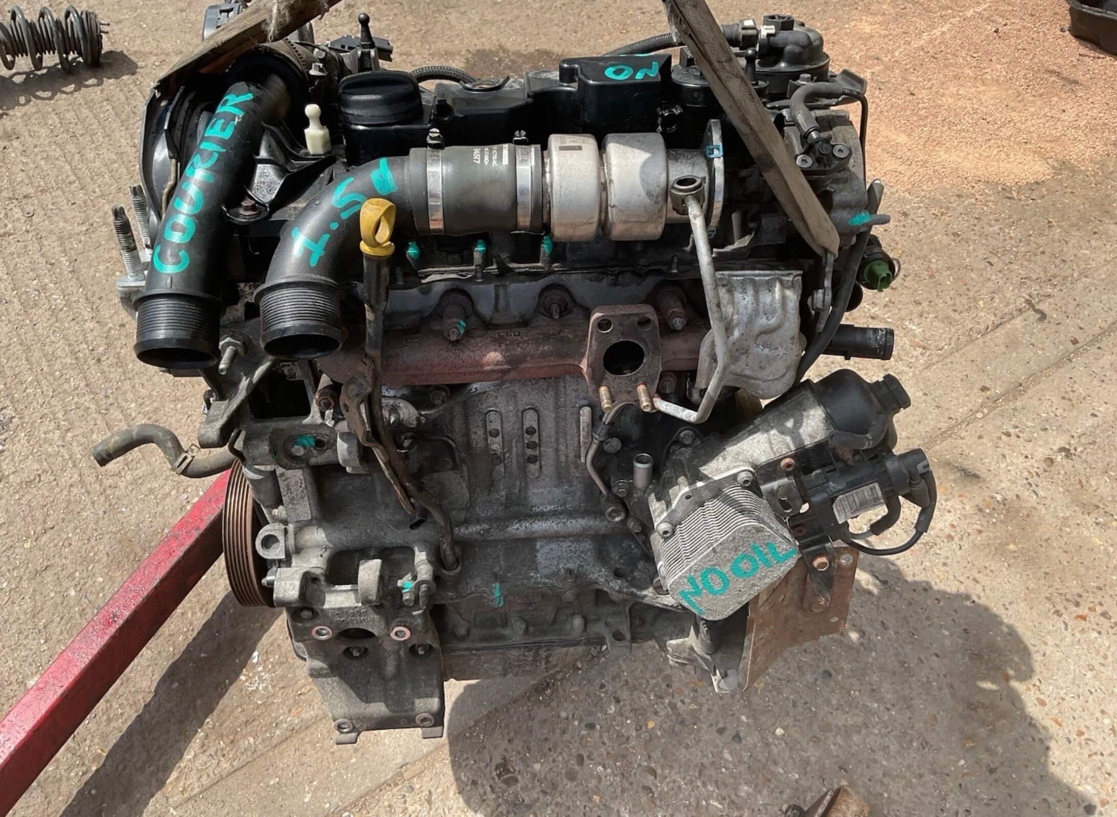 2018 FORD TRANSIT COURIER 1.5 TDCi XVCC DIESEL ENGINE WITH INJECTORS - Image 4