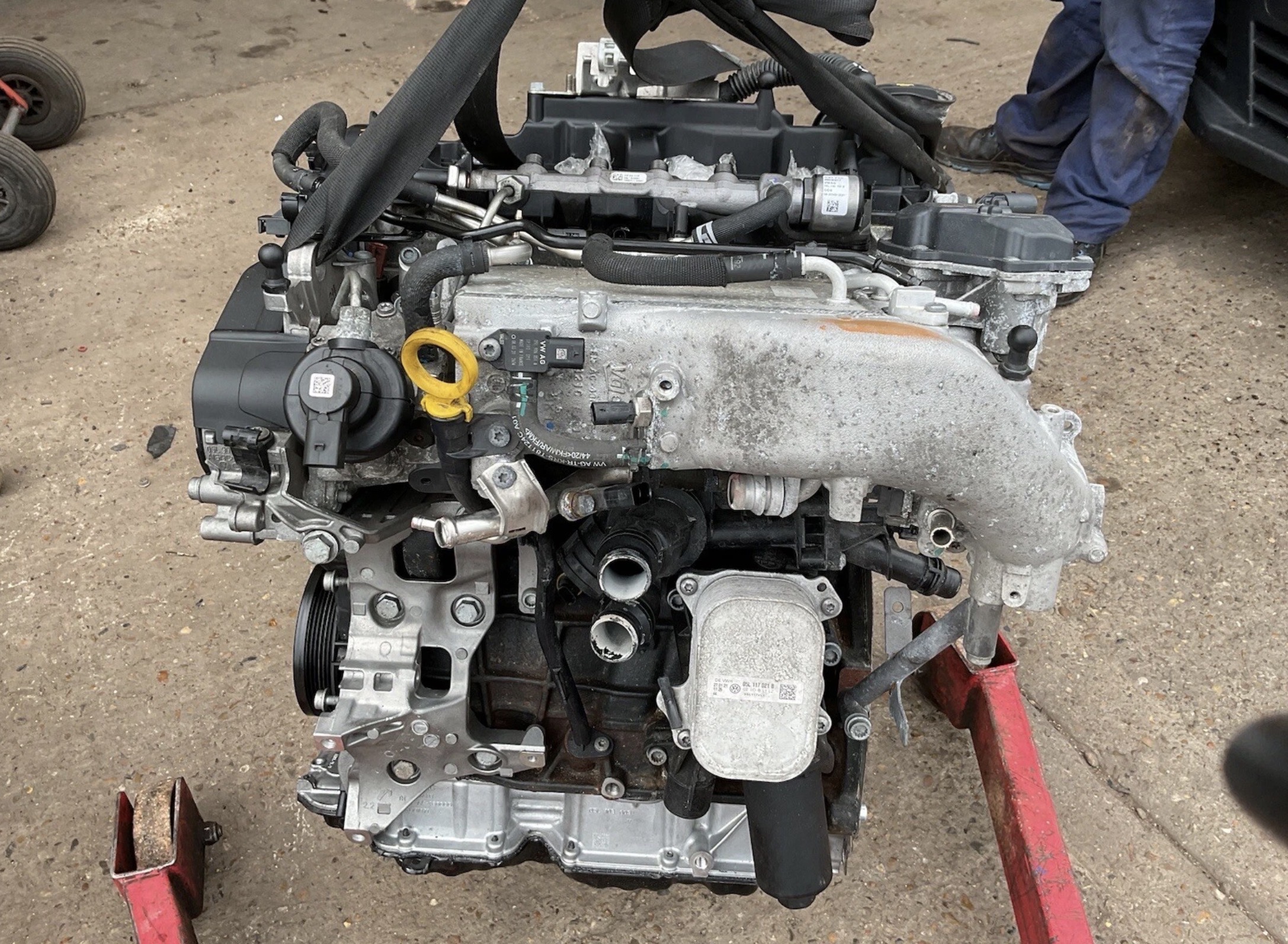 2021 Volkswagen Vw Caddy Engine 2.0 TDI Diesel DTR DTRE - Image 5