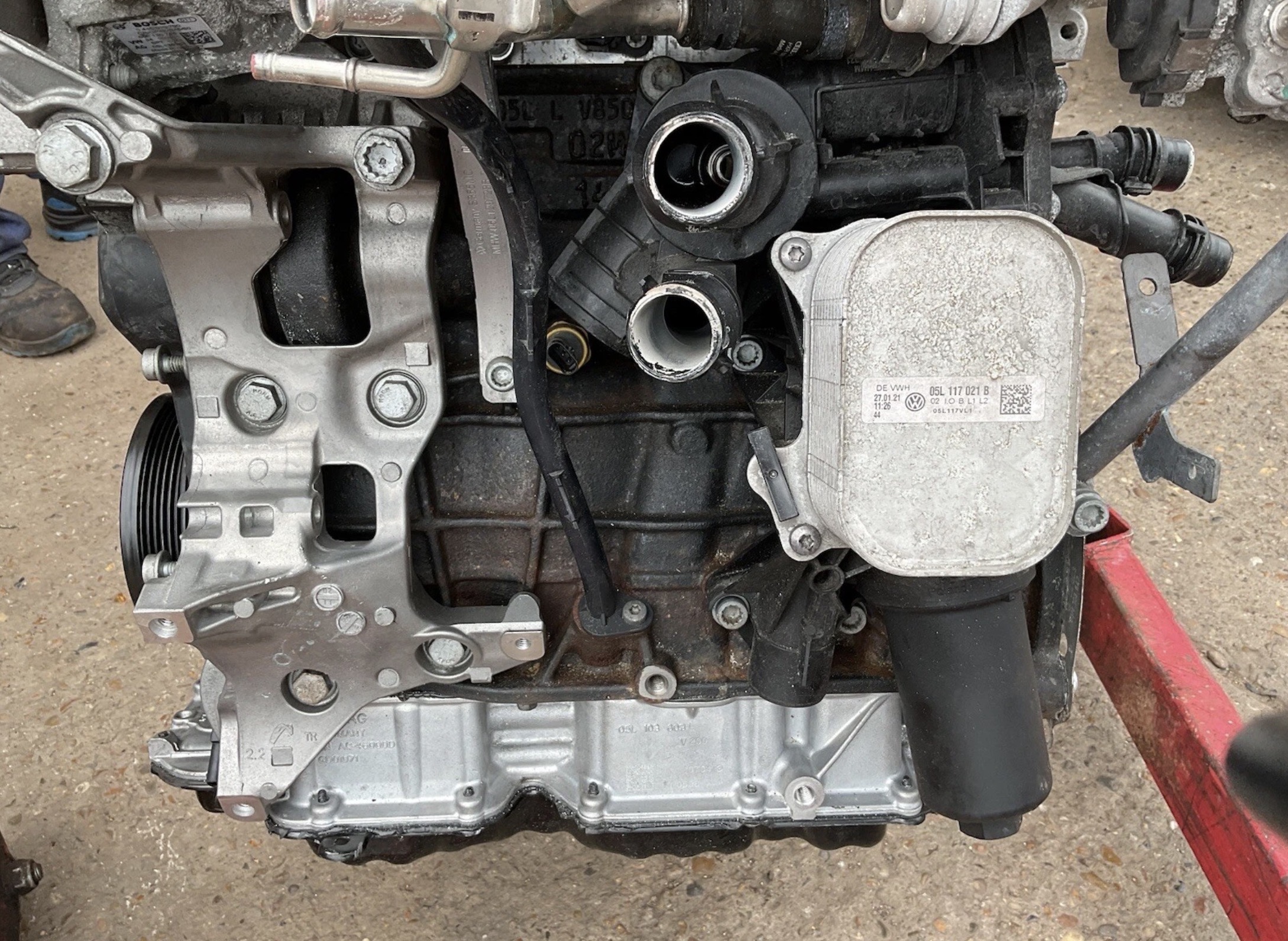 2021 Volkswagen Vw Caddy Engine 2.0 TDI Diesel DTR DTRE - Image 10