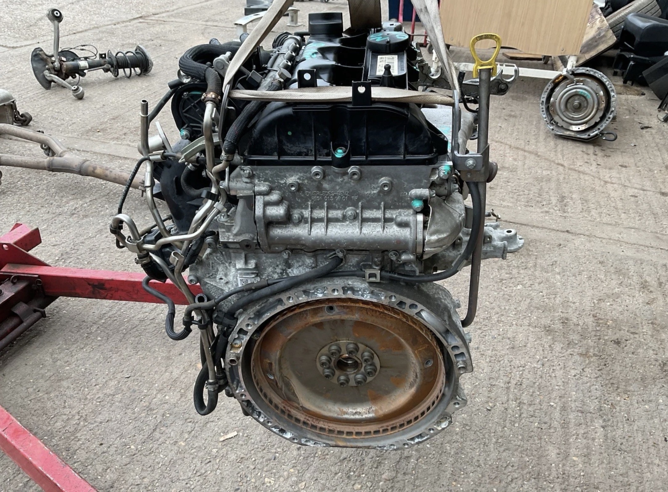 MERCEDES SLK ENGINE OM651.980 651980 2.1 DIESEL R172 2011-2015 - Image 4