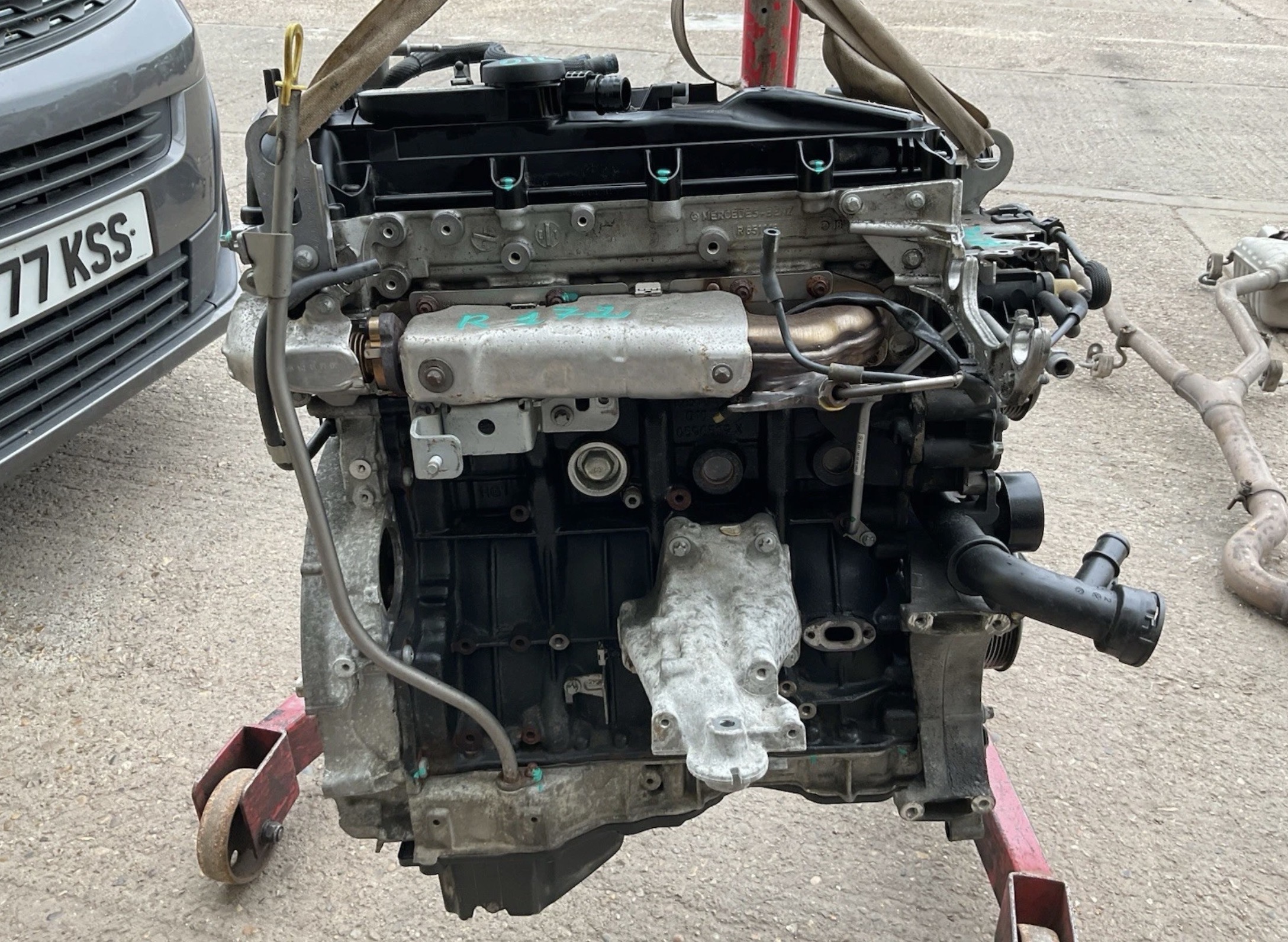 MERCEDES SLK ENGINE OM651.980 651980 2.1 DIESEL R172 2011-2015 - Image 5