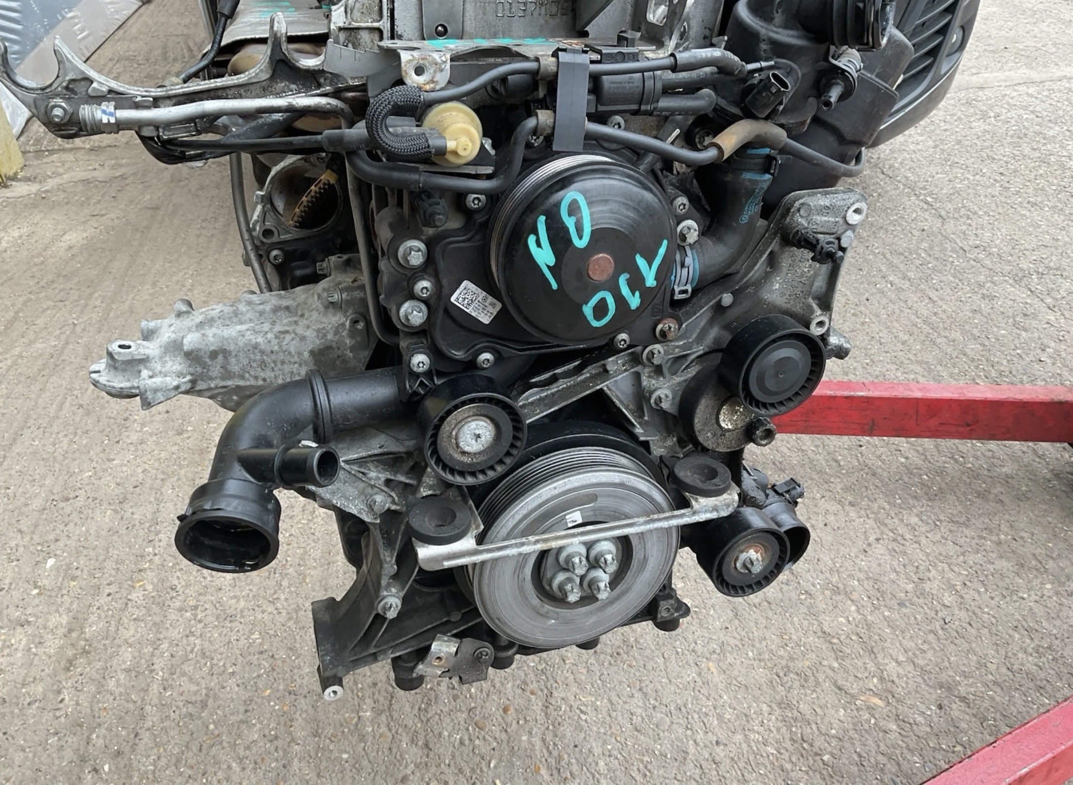 MERCEDES SLK ENGINE OM651.980 651980 2.1 DIESEL R172 2011-2015 - Image 11