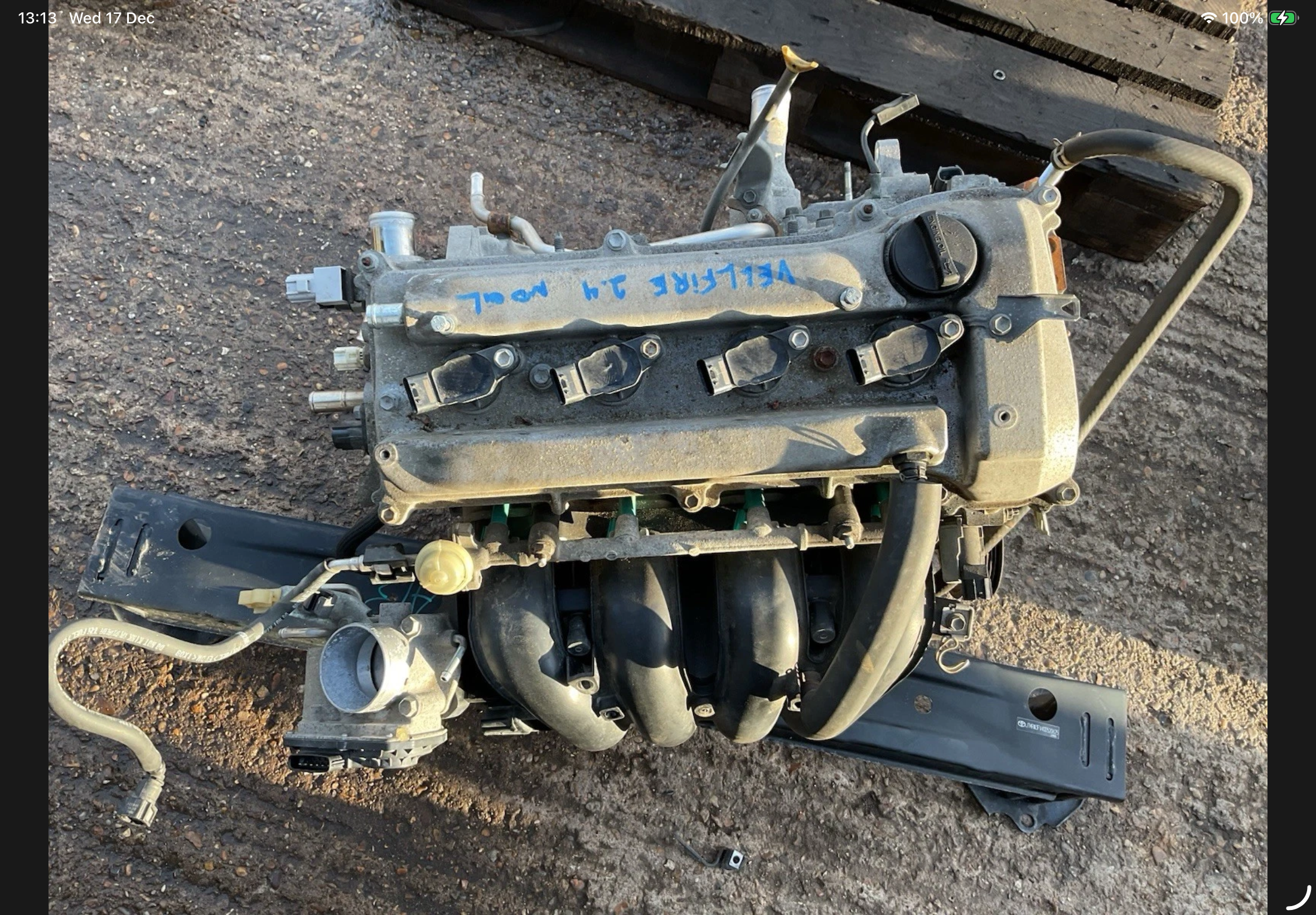 Toyota Alphard Vellfire 2.4 Petrol 2AZFE Engine 2008-2014 - Image 3