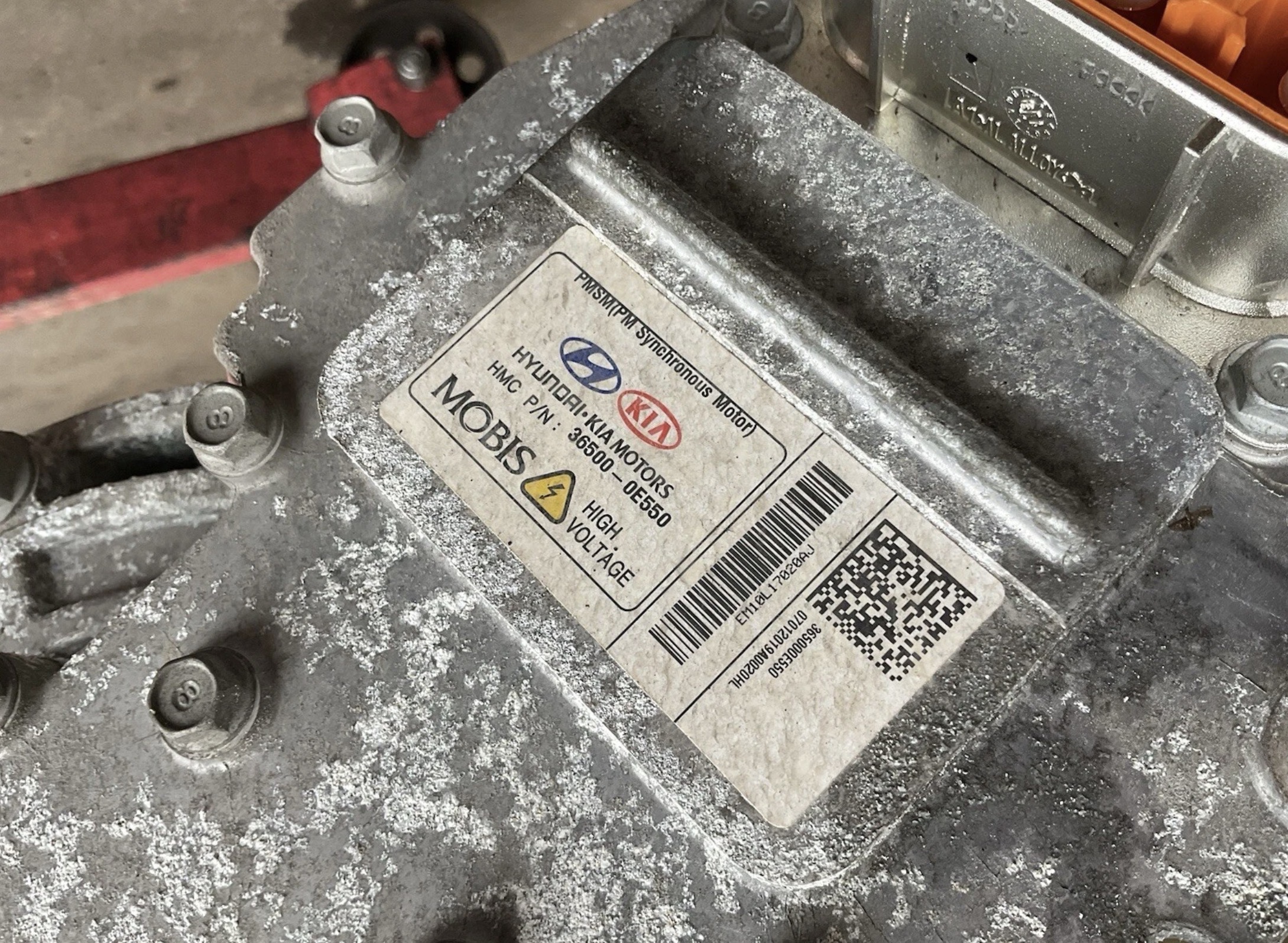 2020 HYUNDAI IONIQ ELECTRIC 38.3Kwh ENGINE MOTOR + GEARBOX HIGH VOLTAGE 57K - Image 7