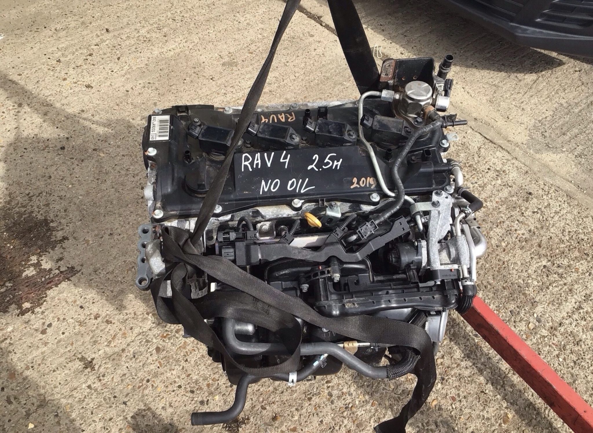 2019-2024 TOYOTA RAV4 XA50 MK4 2.5 ГИБРИДНЫЙ ДВИГАТЕЛЬ 2AR-FXE НИЗКИЙ ПРОБЕГ 18К