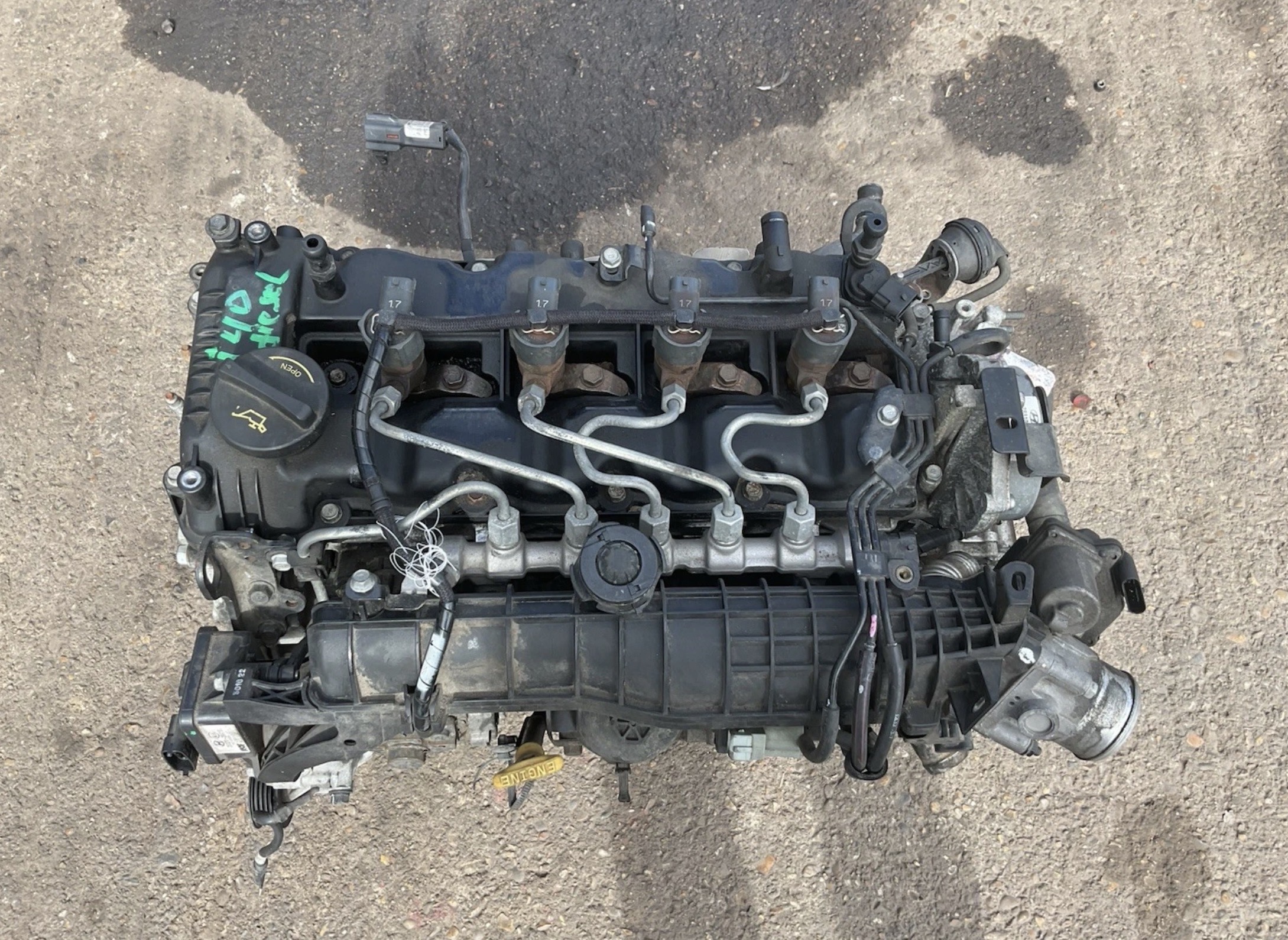 2011-2015 MK1 HYUNDAI I40 EURO 5 ENGINE 1.7 CRDI DIESEL D4FD 112K - Image 2