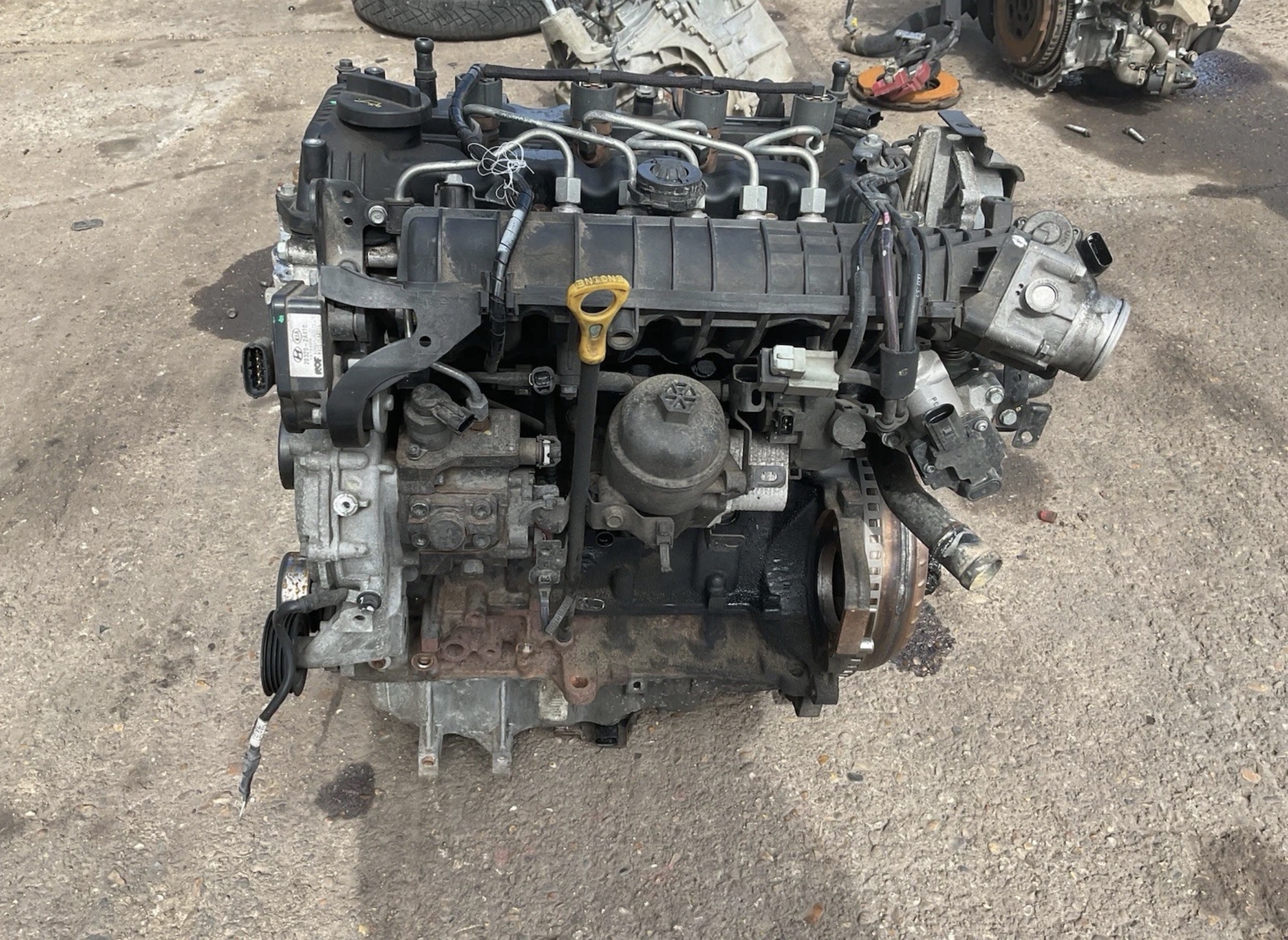 2011-2015 MK1 HYUNDAI I40 EURO 5 ENGINE 1.7 CRDI DIESEL D4FD 112K - Image 3