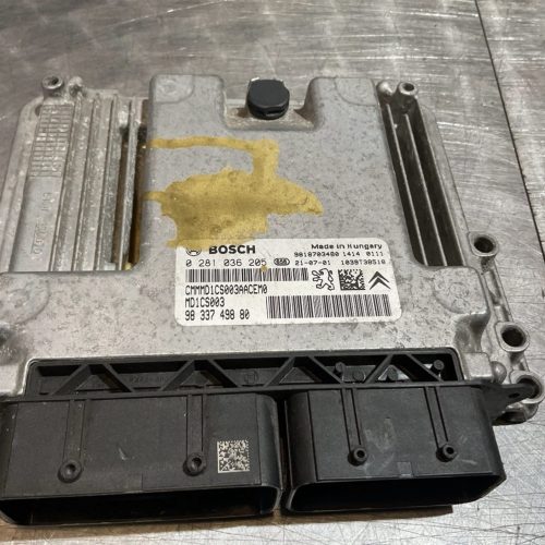 CITROEN BERLINGO / PEUGEOT EXPERT 1.5 HDI ENGINE ECU 9833749880 0281036205