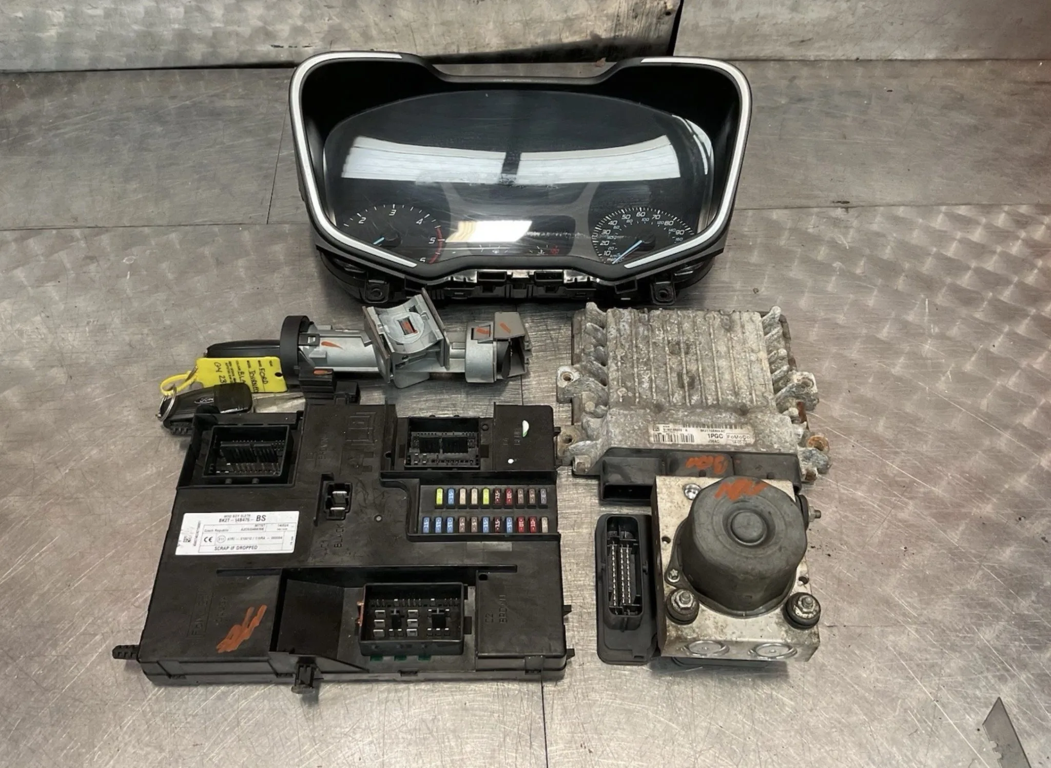 FORD TRANSIT CUSTOM MK8 12-18 CYFF 2.2 D ENGINE ECU KIT BK21-12A650-AC