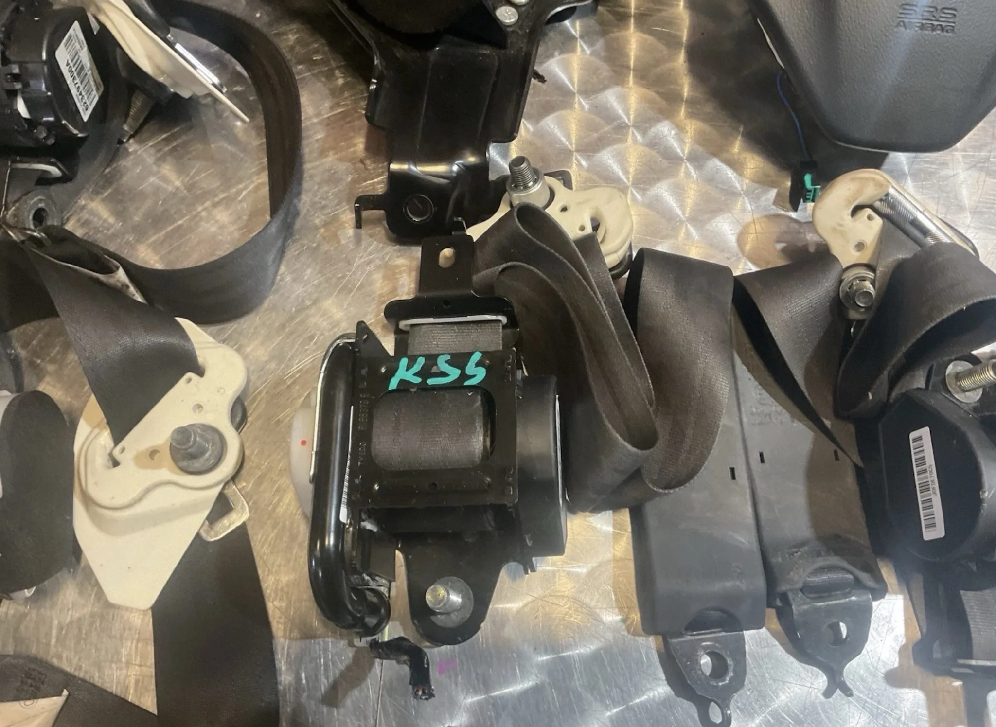 2014 HONDA CRV MK4 DRIVER, PASSENGER AIRBAGS INC FRONT BELTS & ECU AIRBAG KIT - Image 8
