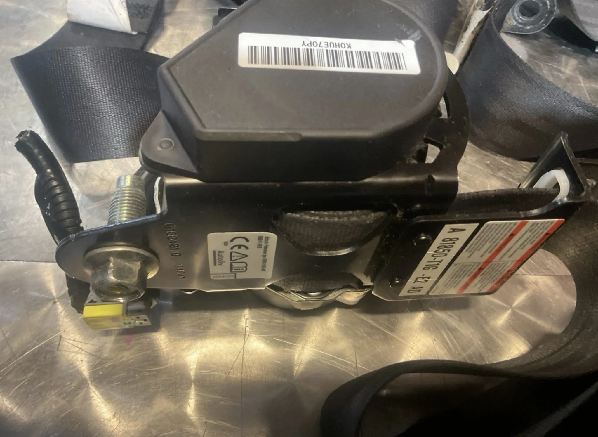 2014 HONDA CRV MK4 DRIVER, PASSENGER AIRBAGS INC FRONT BELTS & ECU AIRBAG KIT - Image 14