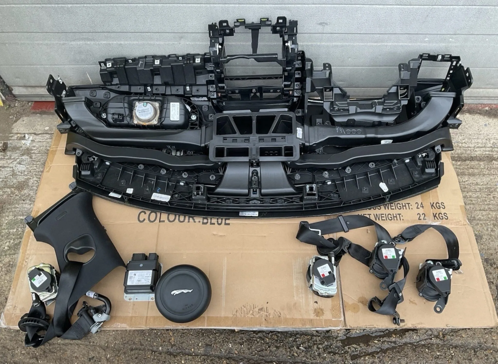 JAGUAR XF X260 AIRBAG KIT DASHBOARD SEAT BELTS AIRBAGS ECU - Image 8