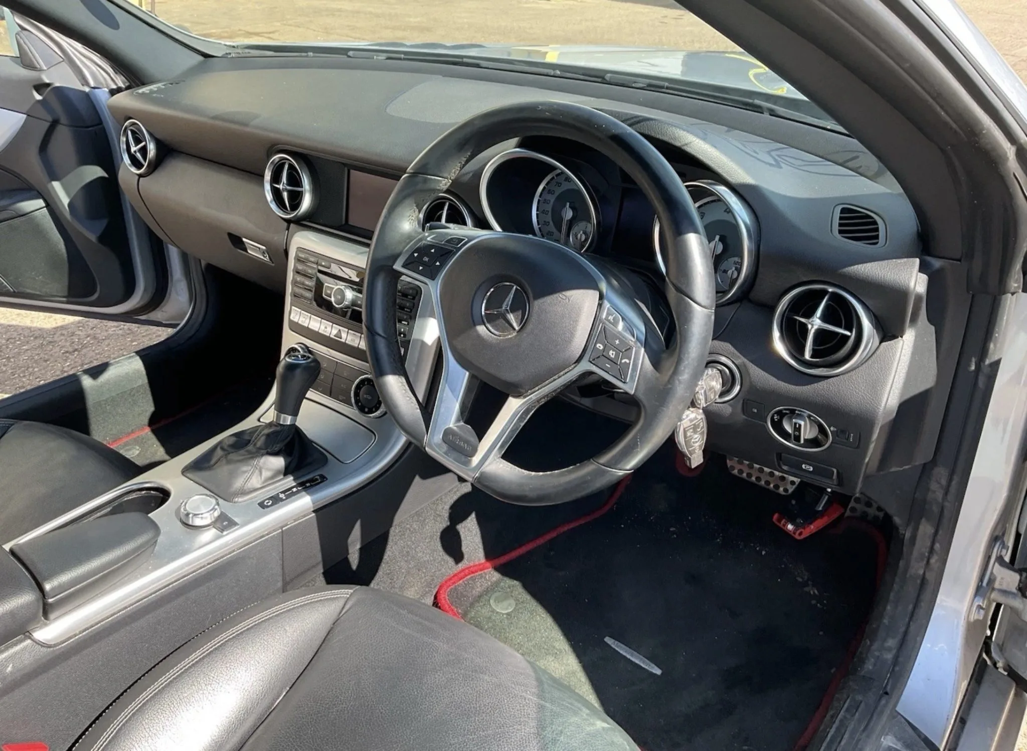 MERCEDES BENZ SLK R172 AIRBAG KIT DASHBOARD SEAT BELTS AIRBAG ECU MODULE 2013 - Image 2
