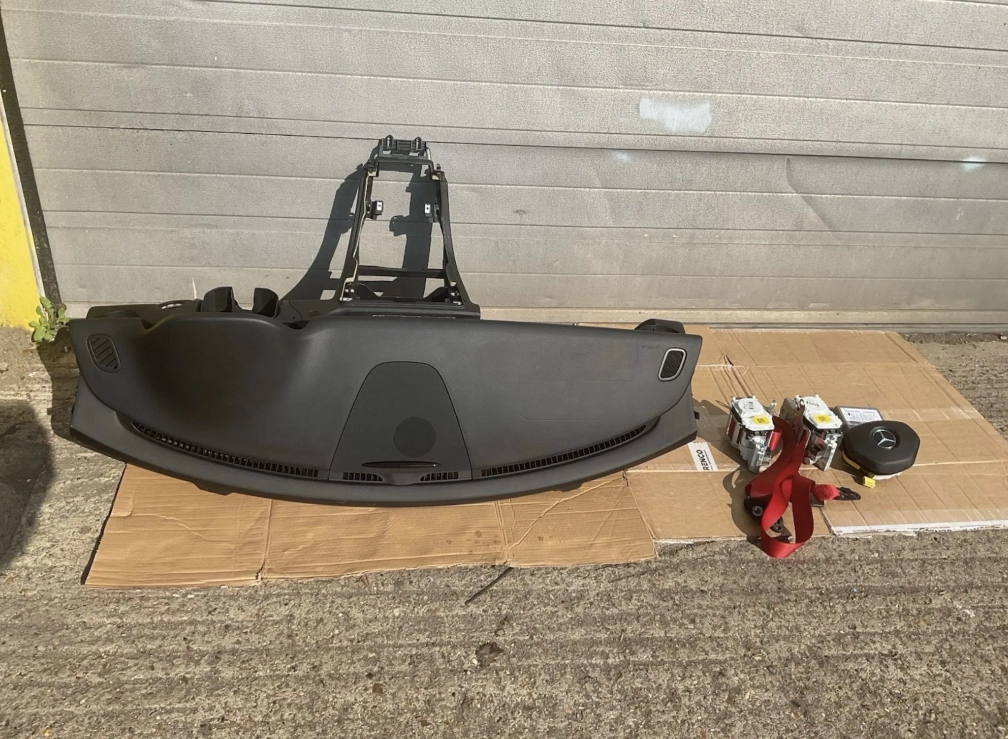 2011 MERCEDES BENZ SLK R172 AIRBAG Full Kit Driver Passenger Dash Airbags Module
